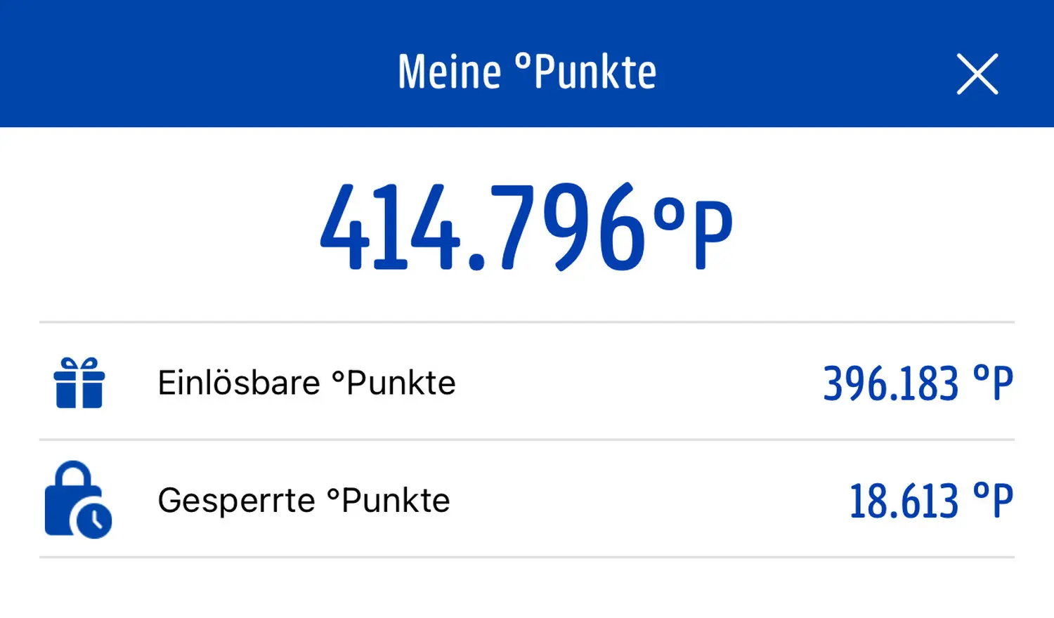 Meine punkte von Harun Caliskan Paybackhunter