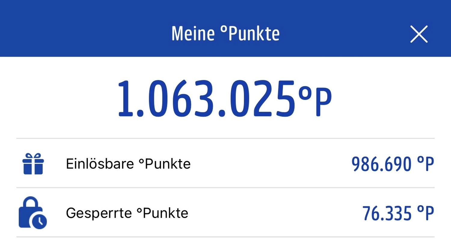 Meine punkte von Harun Caliskan Paybackhunter